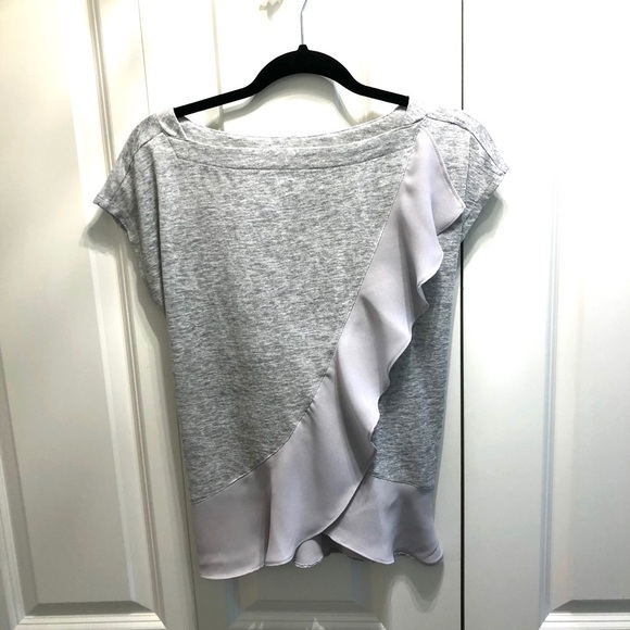 BANANA REPUBLIC Gray Soft Knit Top - Picture 1 of 9